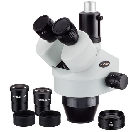 AMSCOPE 7X-90X Trinocular Zoom Stereo Microscope Head SM790T